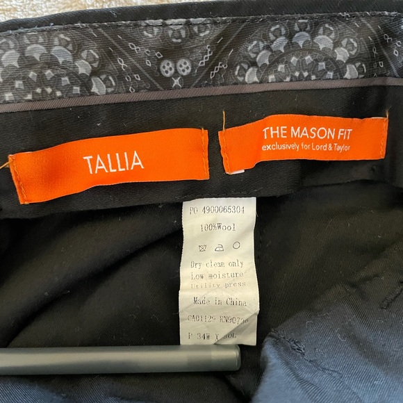 Black Dress Pants - Tallia - Picture 3 of 4